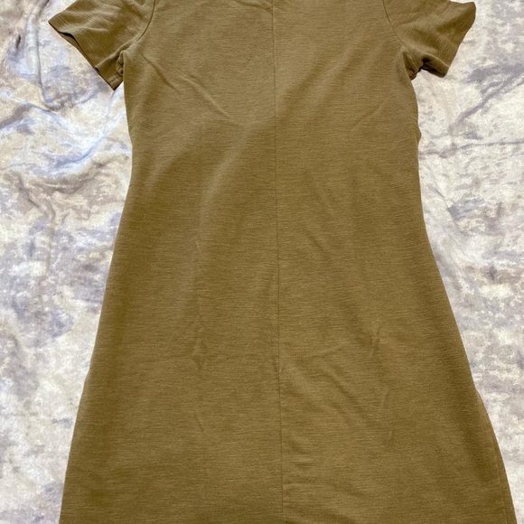 Brown Dynamite Fitted Dress - Picture 2 of 3